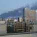 Kepulan asap terlihat setelah terjadinya ledakan di Teheran, ibu kota Iran, pada 15 Juni 2025. Ledakan mengguncang Teheran seiring meningkatnya ketegangan antara Iran dan Israel. (Xinhua/Shadati)