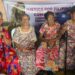 Para penyintas wanita penghibur Filipina berkumpul di sebuah halaman kecil untuk mengecam kekejaman pahit yang mereka alami di tangan penjajah Jepang selama Perang Dunia II di Mapanique, Candaba, Provinsi Pampanga, Filipina, pada 6 Juli 2025. (Xinhua/Nie Xiaoyang)